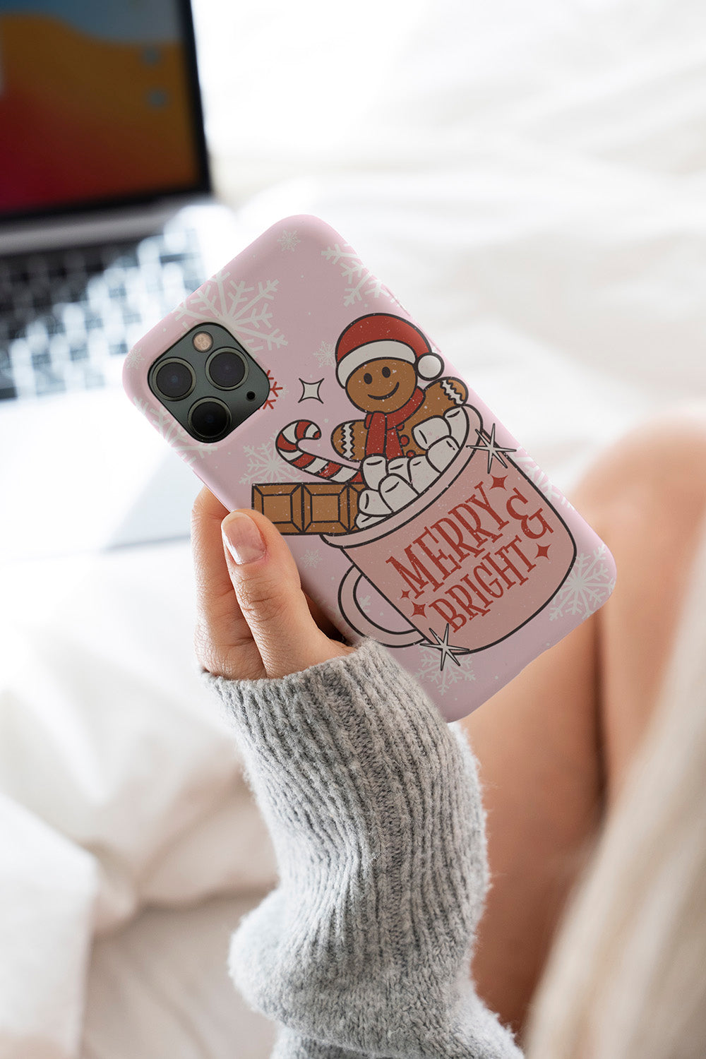 christmas mug iphone deksel