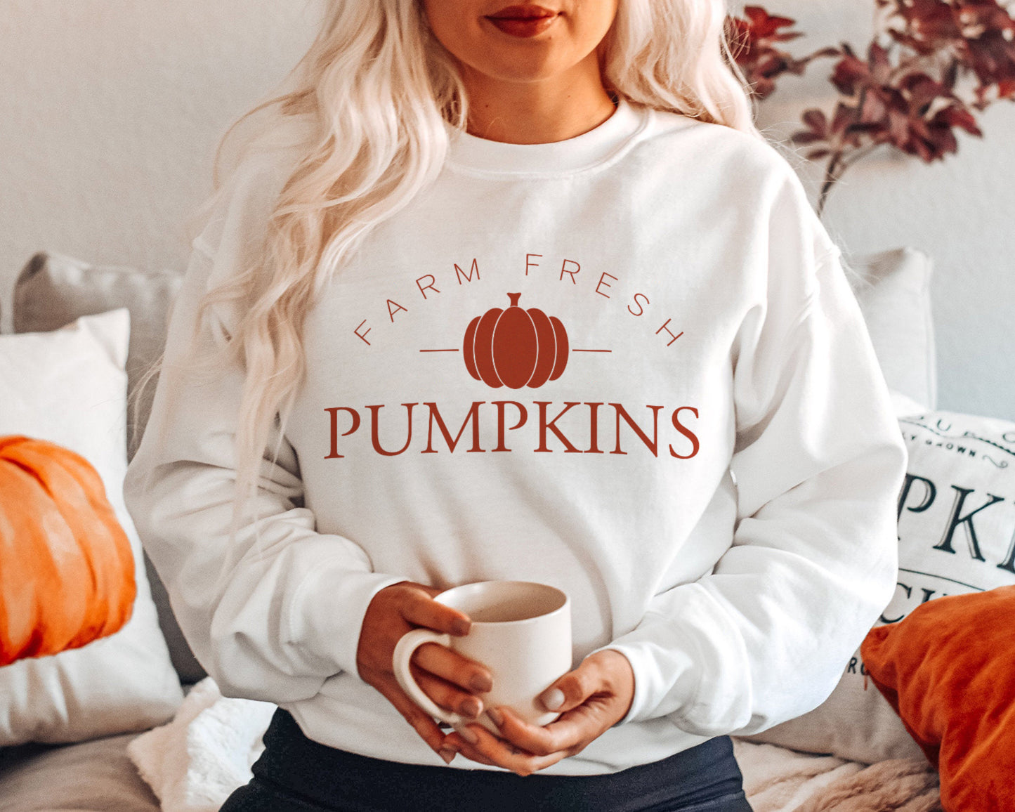 Farm Fresh Pumpkins Sweatshirt