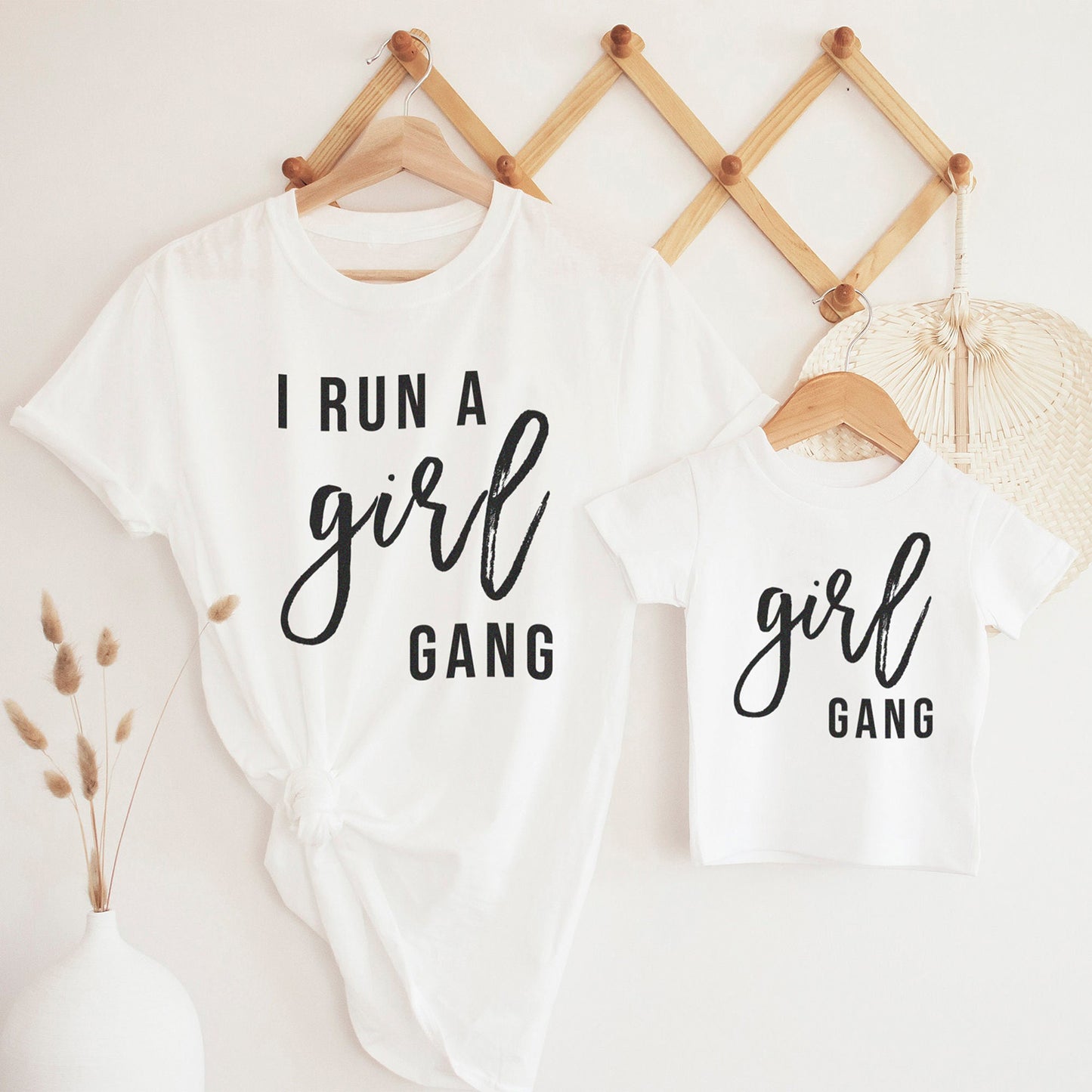 T-shirt med Mama Mini-motiv för tjejgänget