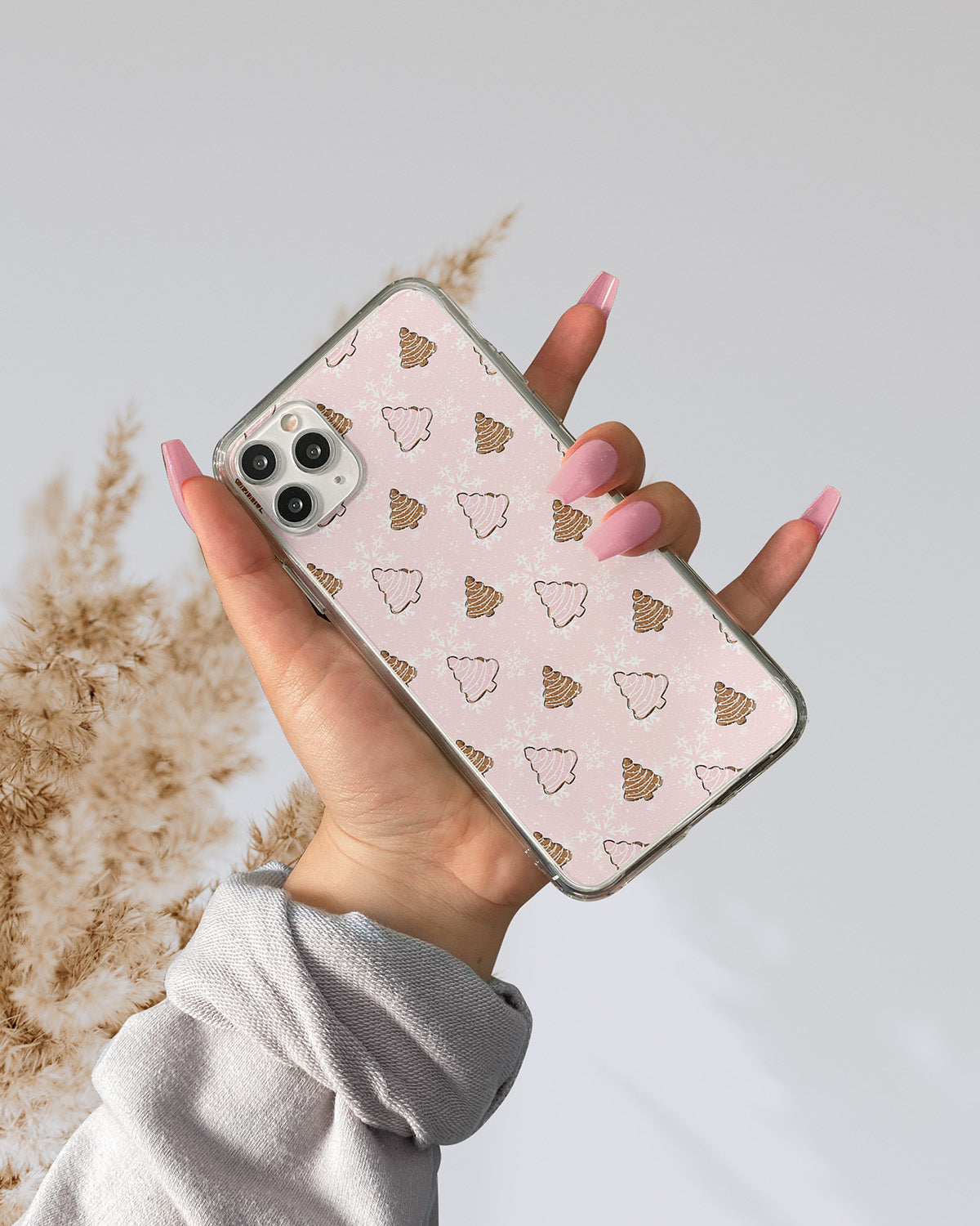 iphone deksel pink christmas