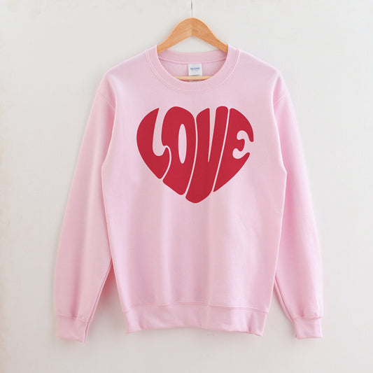 Pink Love Sweatshirt