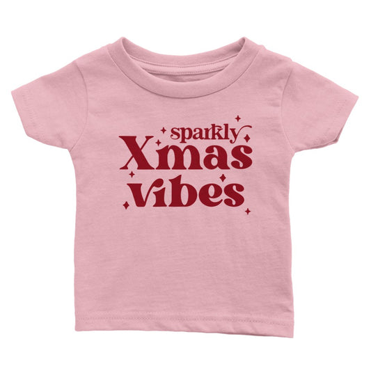 Sparkly Xmas Vibes T-skjorte