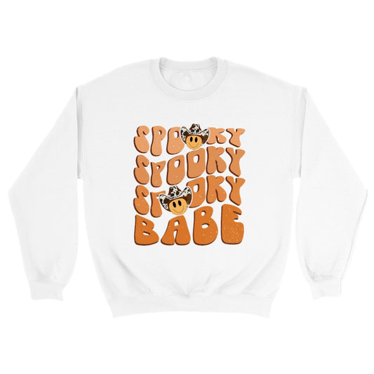 Spooky Babe Halloween Sweatshirt