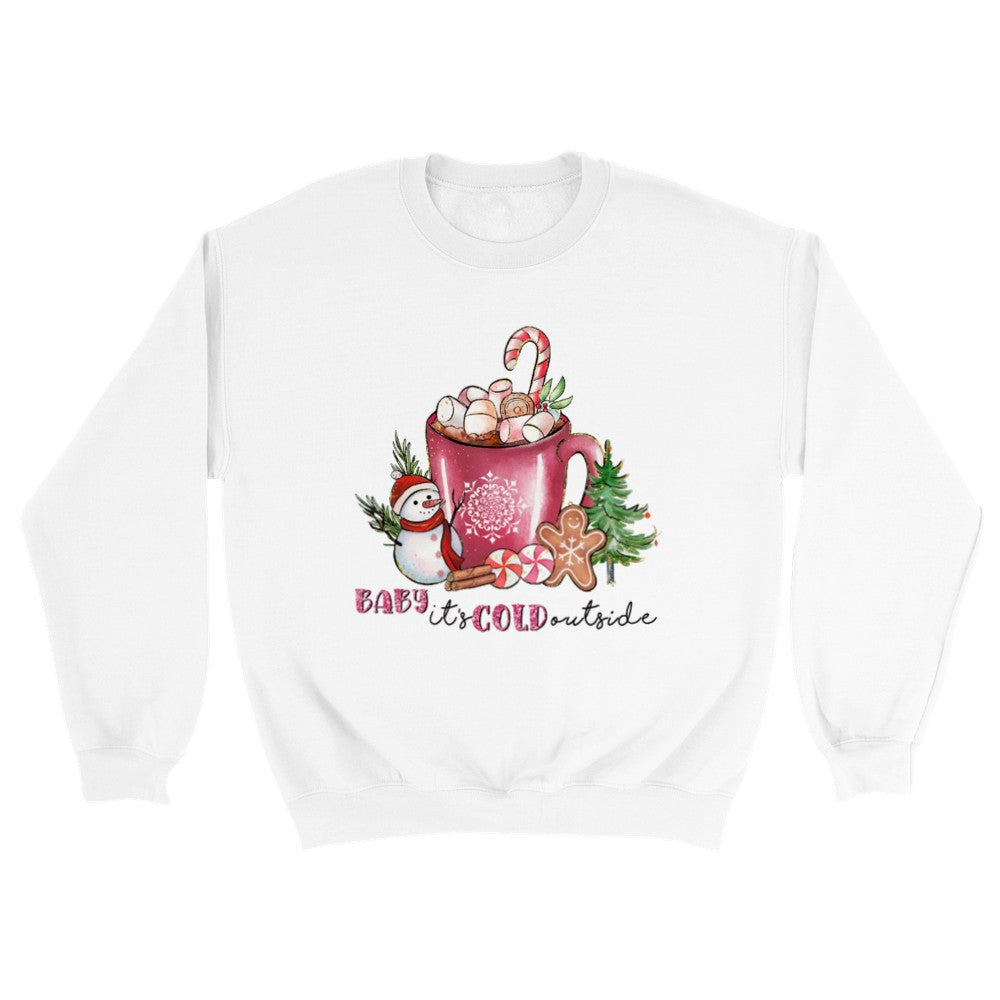 Christmas jumper Baby it's cold outside