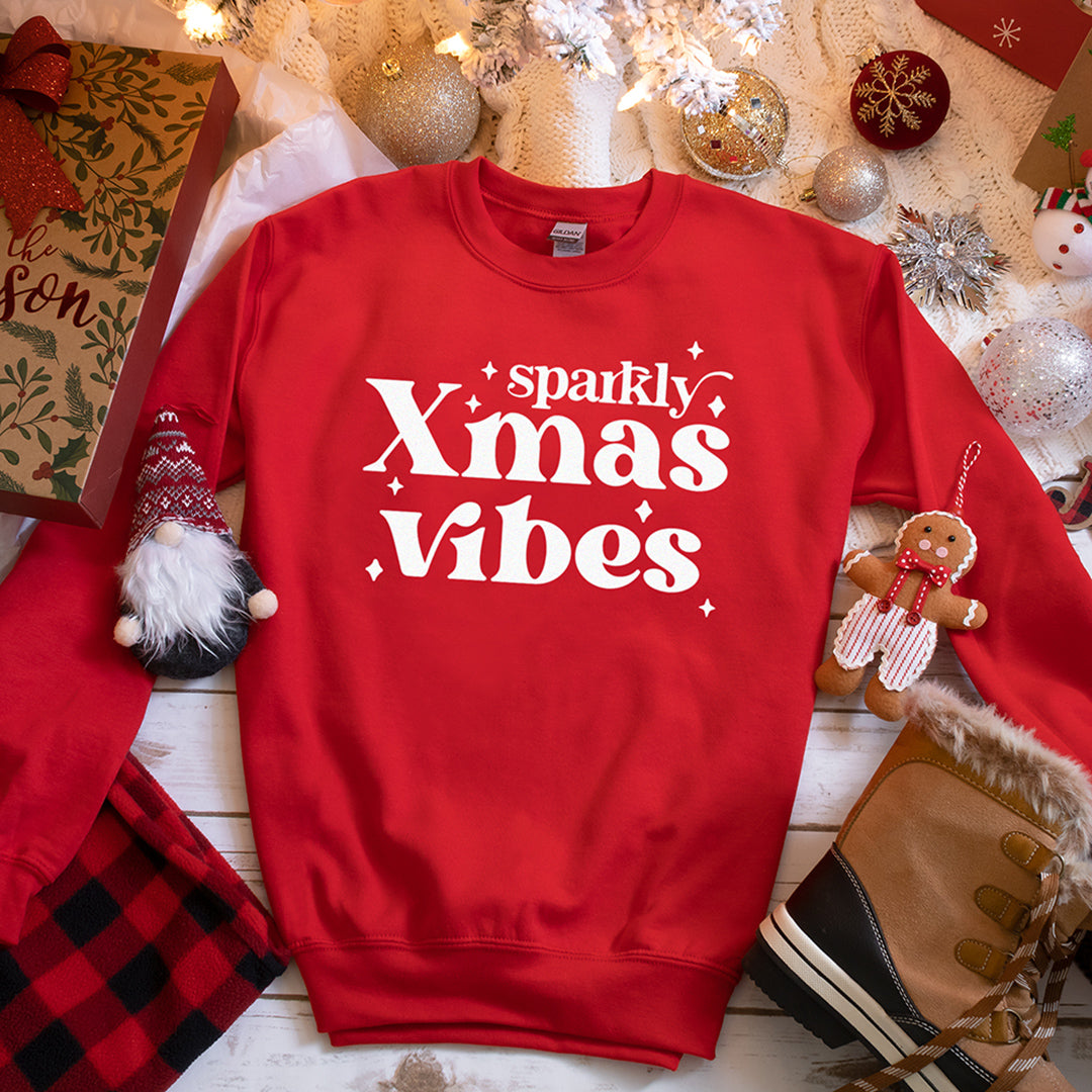 Sparkly Xmas Vibes Julegenser