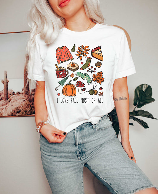 T-skjorte I love fall