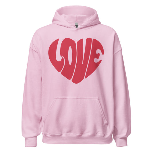 Pink Love Hoodie