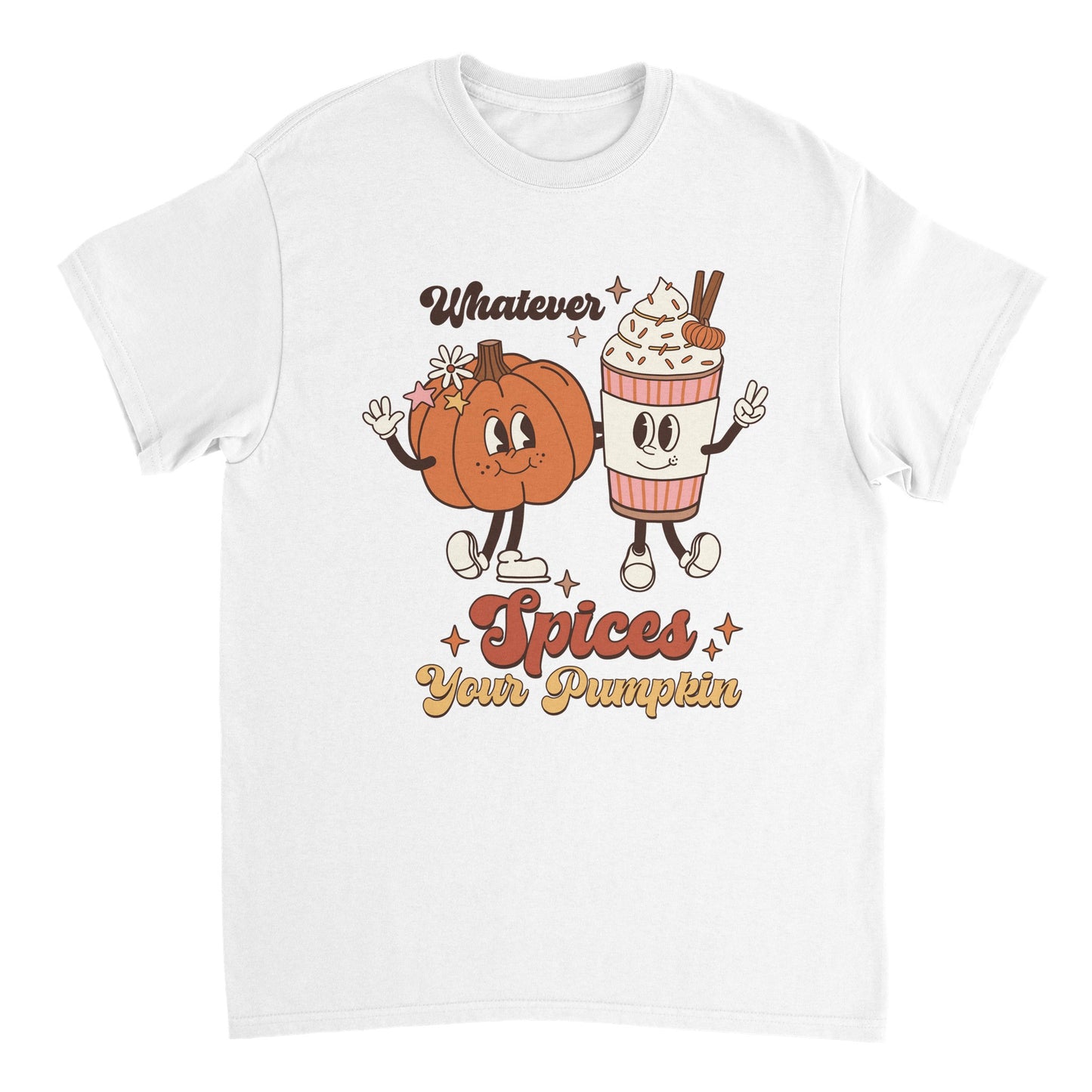 Whatever Spices Your Pumpkin Høst T-skjorte