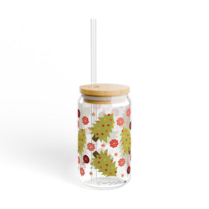 90s Christmas Glass - jul