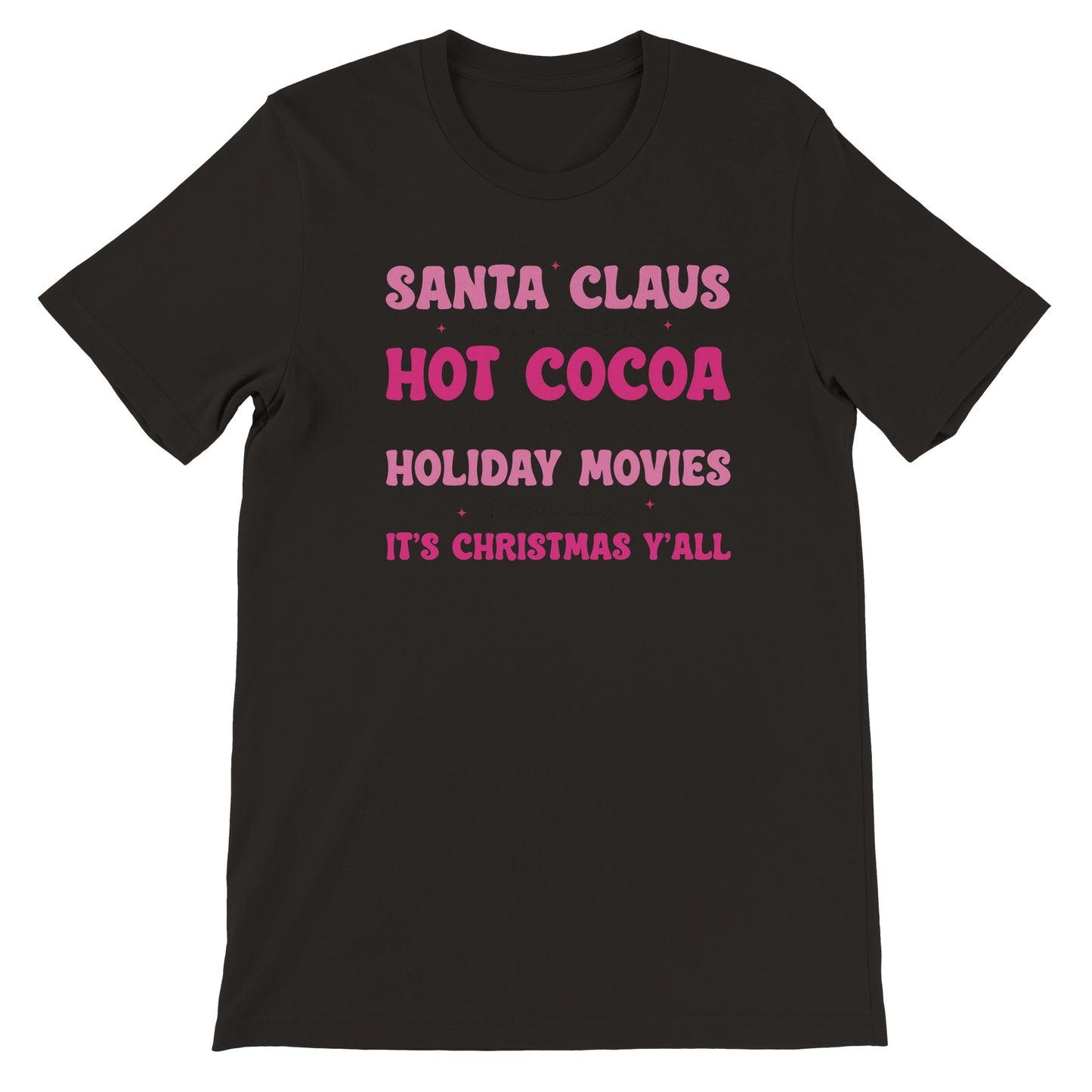 Santa Claus Hot Cocoa T-skjorte