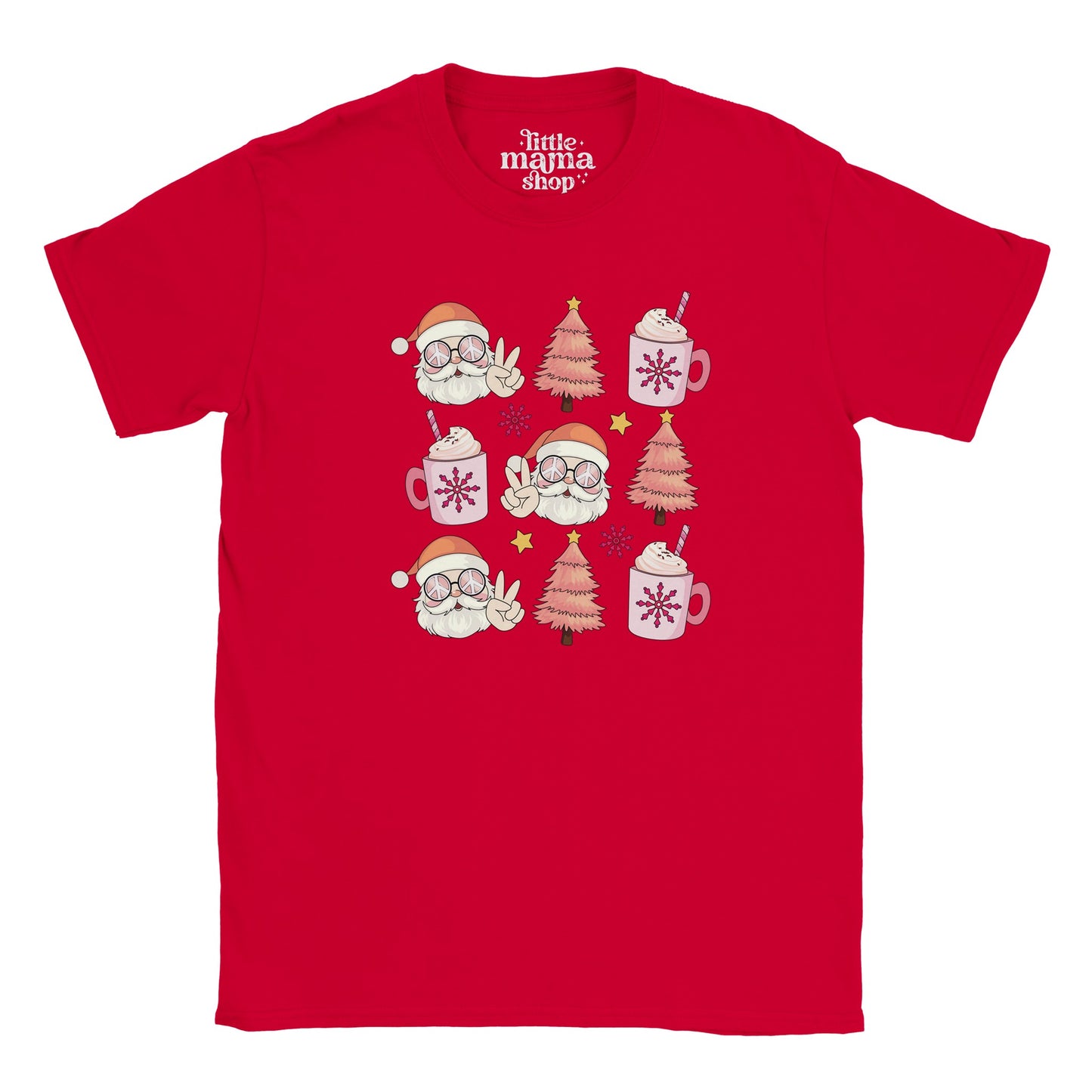 Santa T-skjorte Jul
