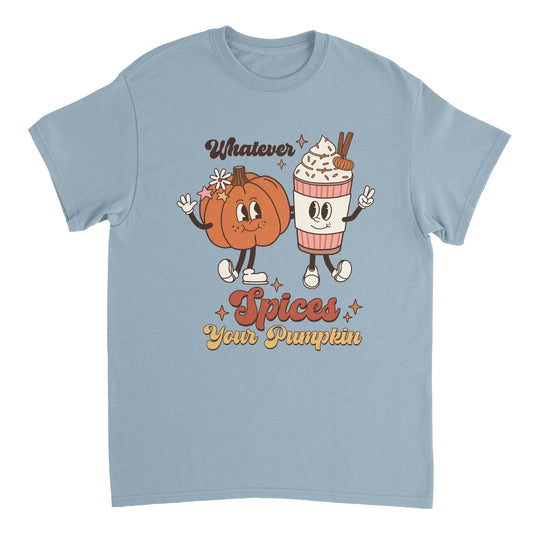 Whatever Spices Your Pumpkin Høst T-skjorte