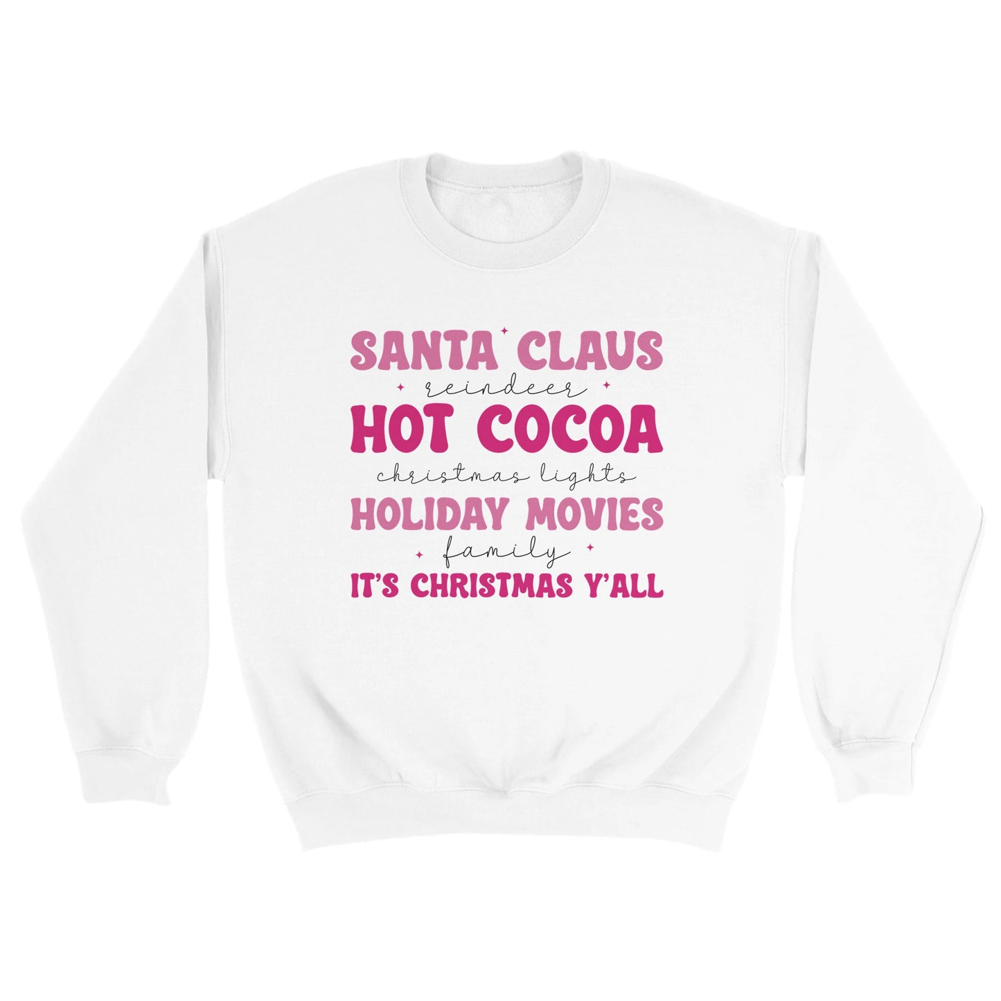 Santa Claus Hot Cocoa Julegenser