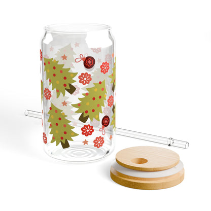 90s Christmas Glass - jul