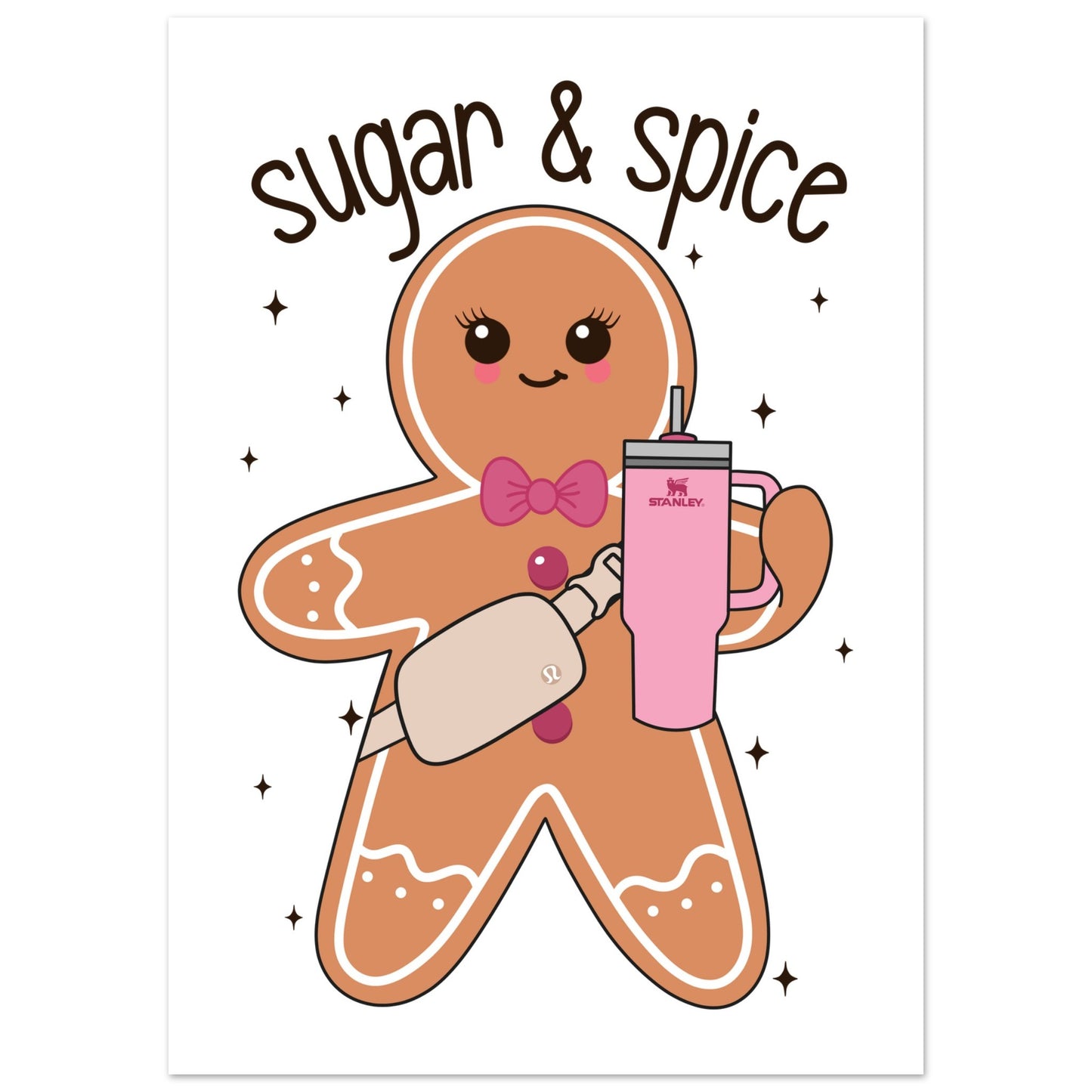 Sugar and Spice Gingerbread Plakat