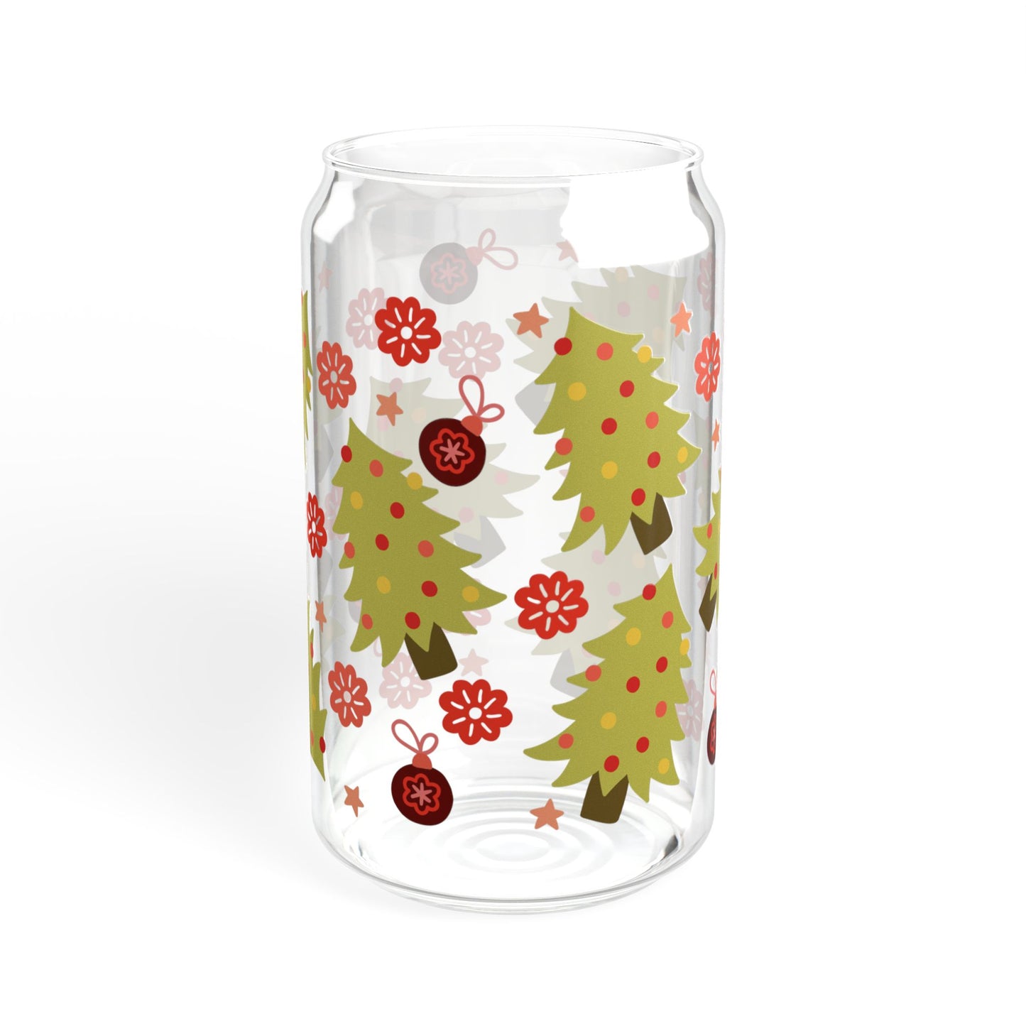 90s Christmas Glass - jul
