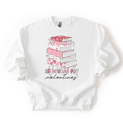 All booked for Valentine Sweatshirt