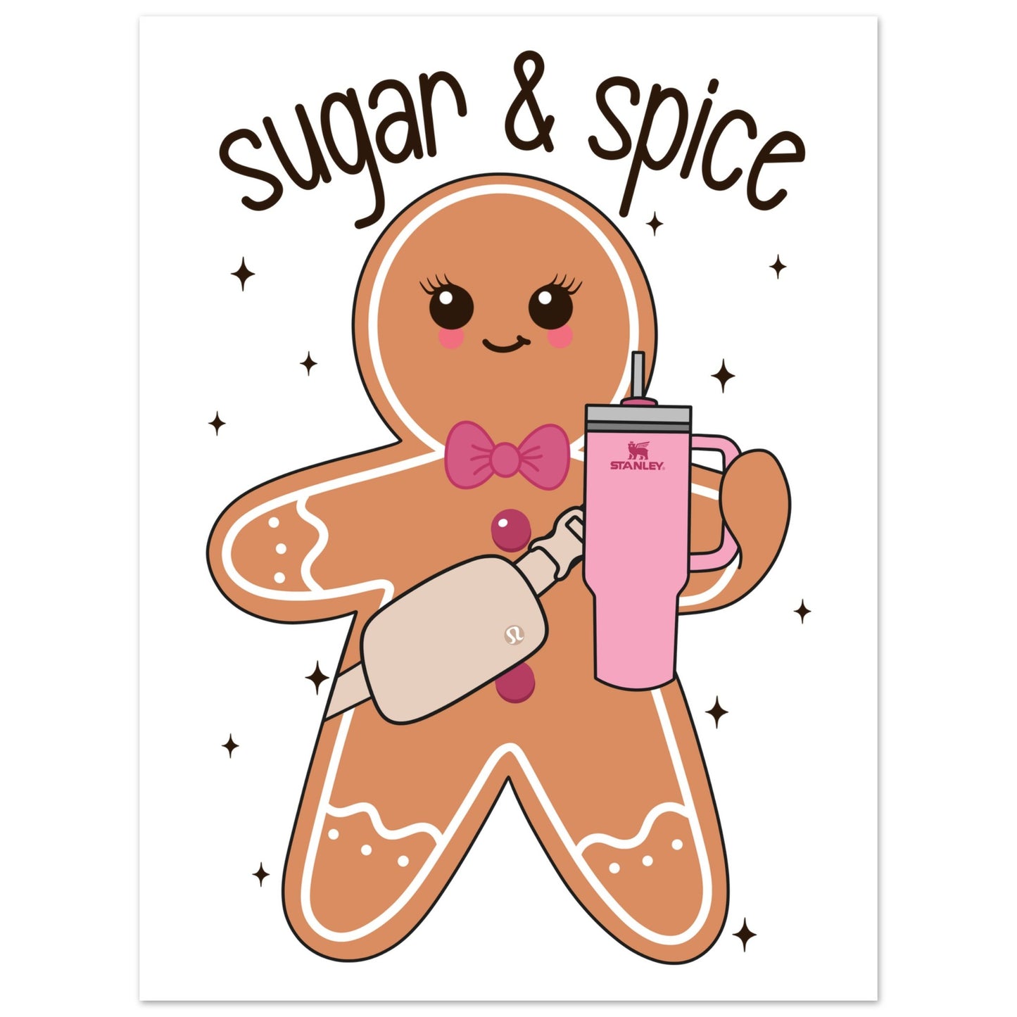 Sugar and Spice Gingerbread Plakat