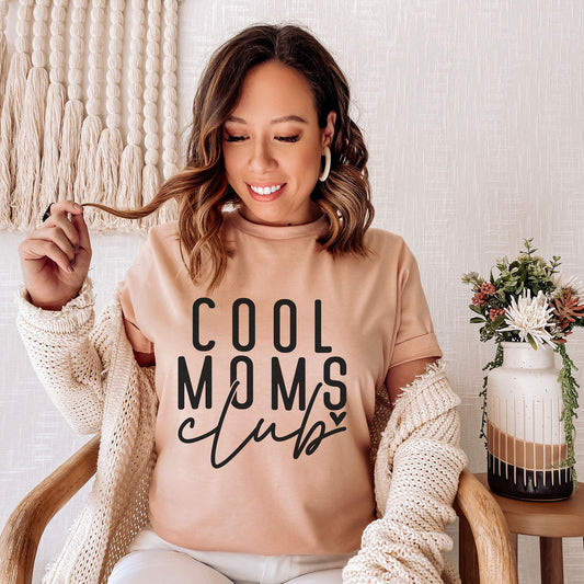 Cool Moms Club T-skjorte