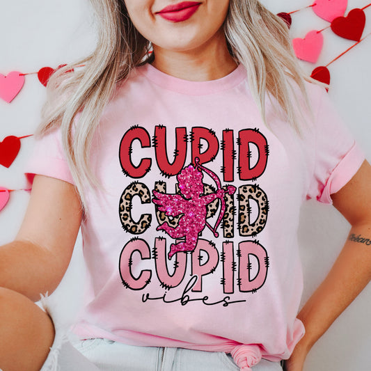 Cupid Vibes Valentine T-skjorte