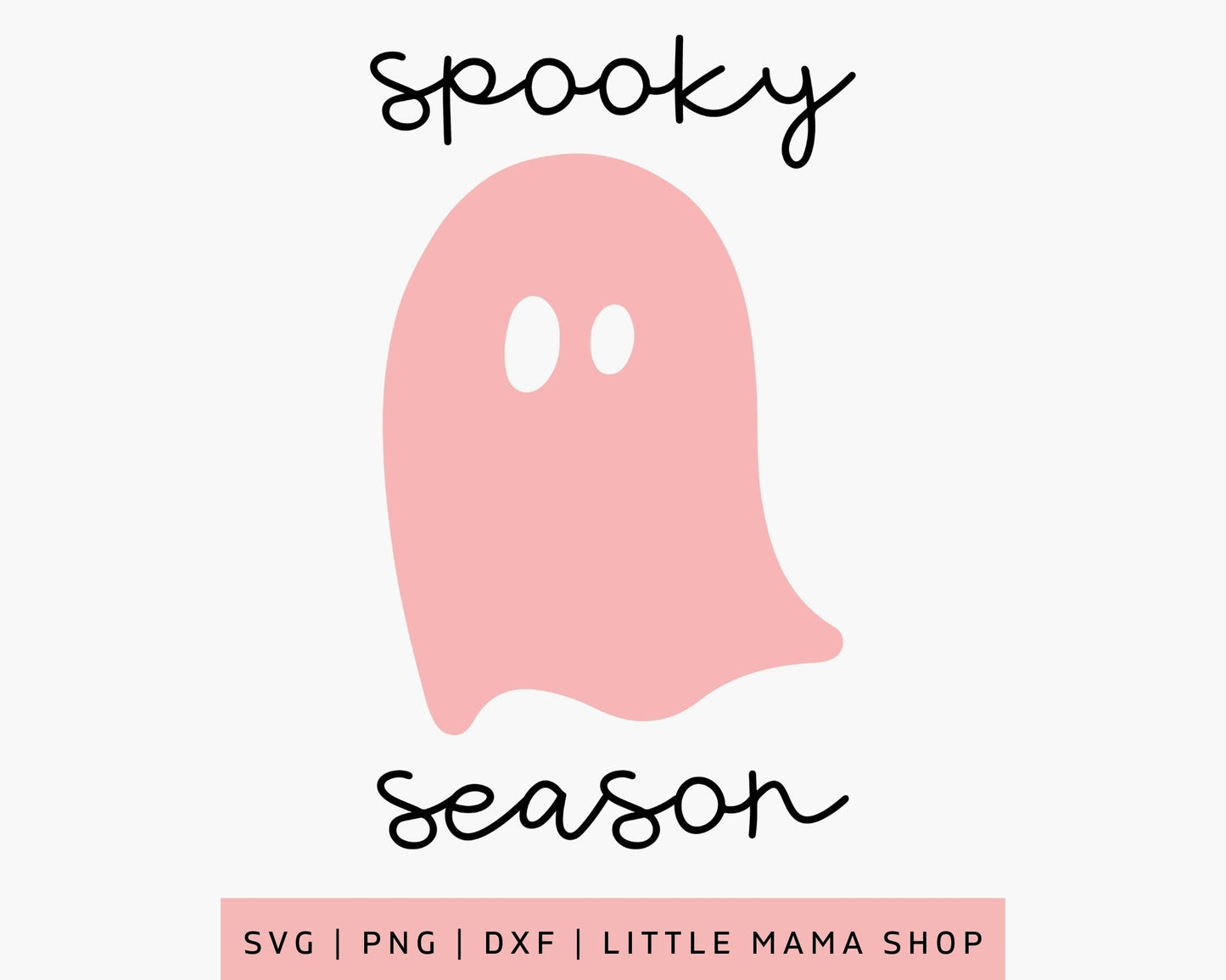 Cute Halloween Ghost SVG