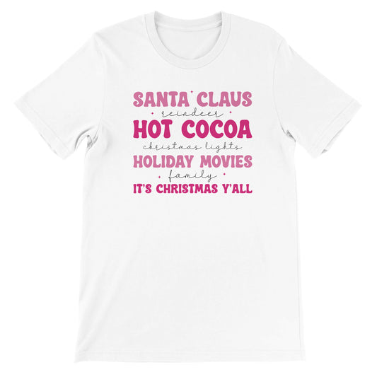 Santa Claus Hot Cocoa T-skjorte