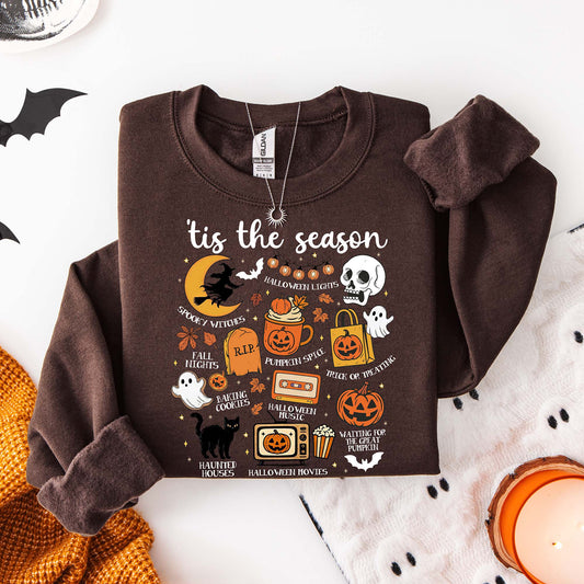 Halloween Sweatshirt - tis the season | Gildan®