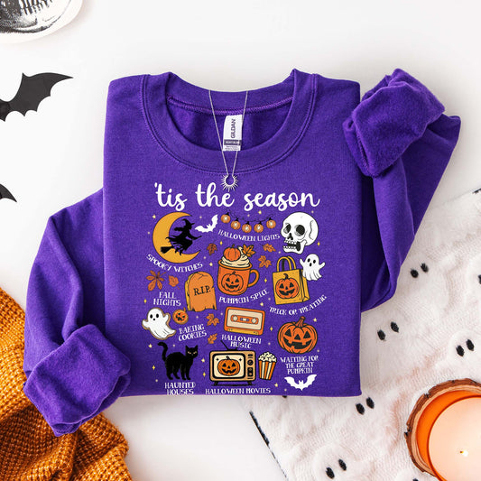 Halloween Sweatshirt - tis the season | Gildan®