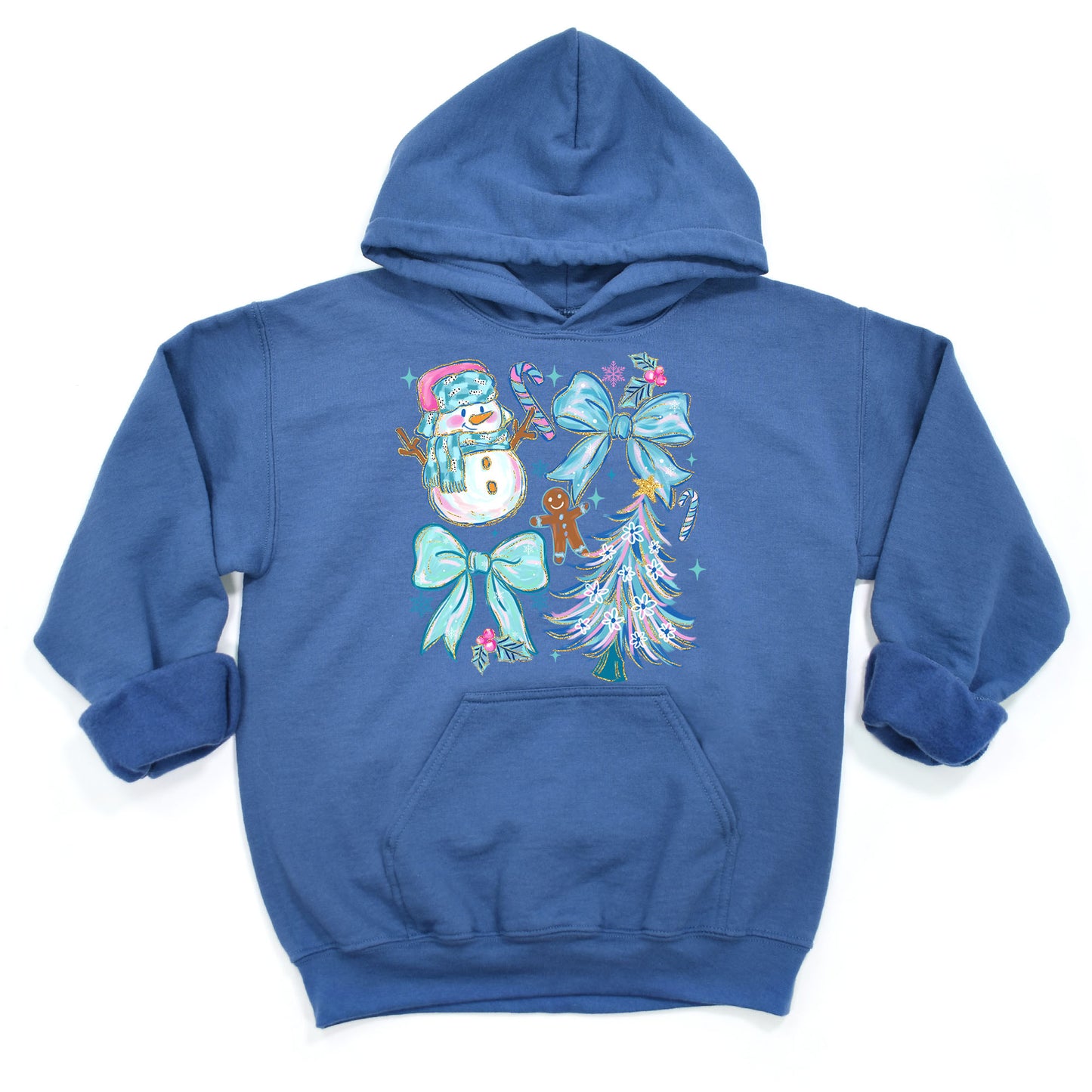 Genser til barn med vinter motiv