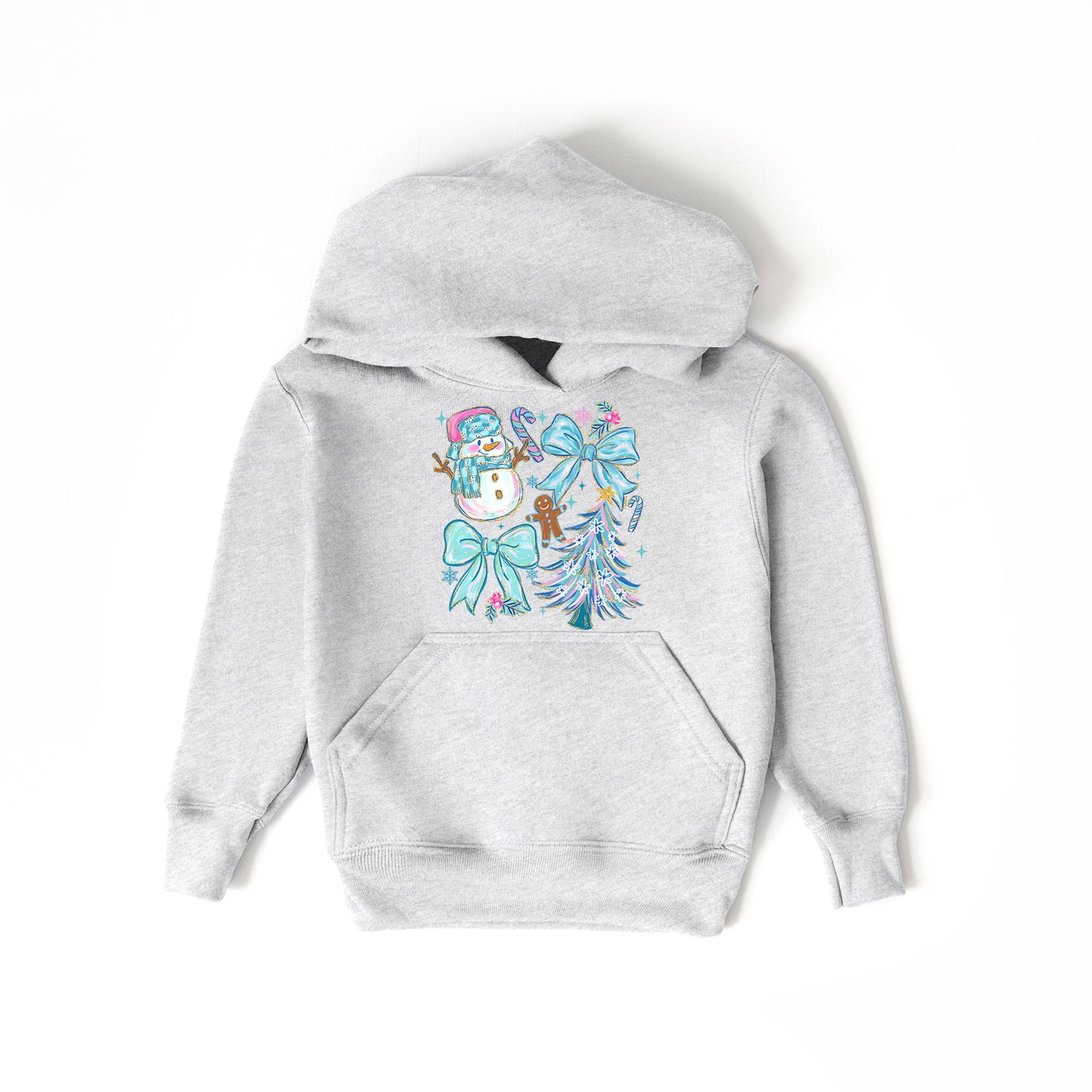 Genser til barn med vinter motiv