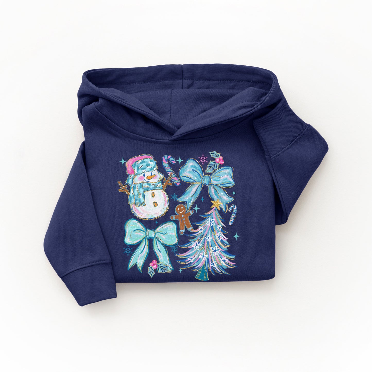 Genser til barn med vinter motiv