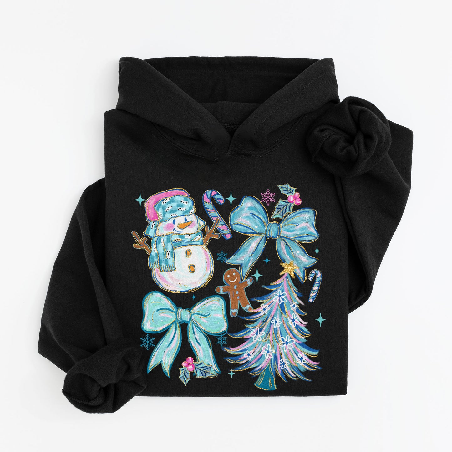 Genser til barn med vinter motiv