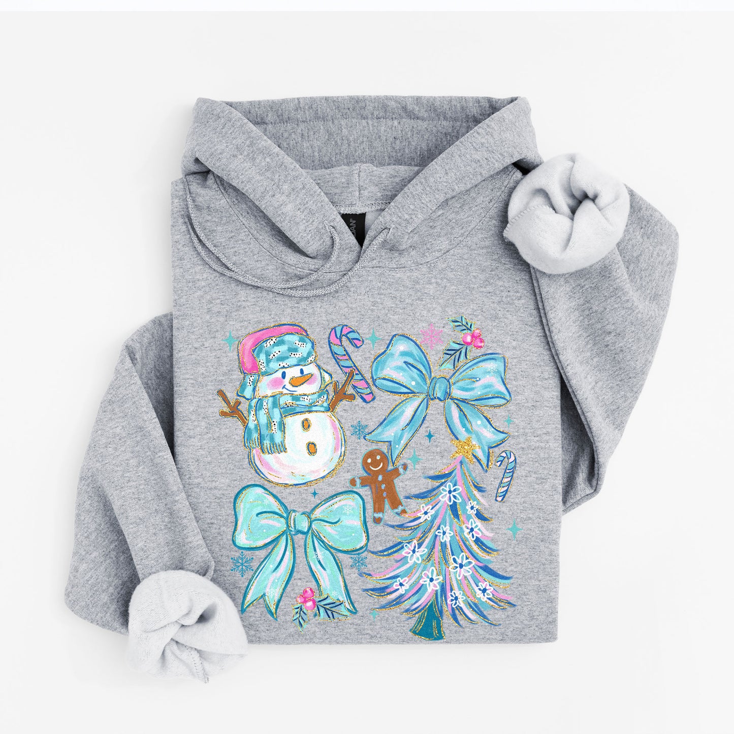 Genser til barn med vinter motiv