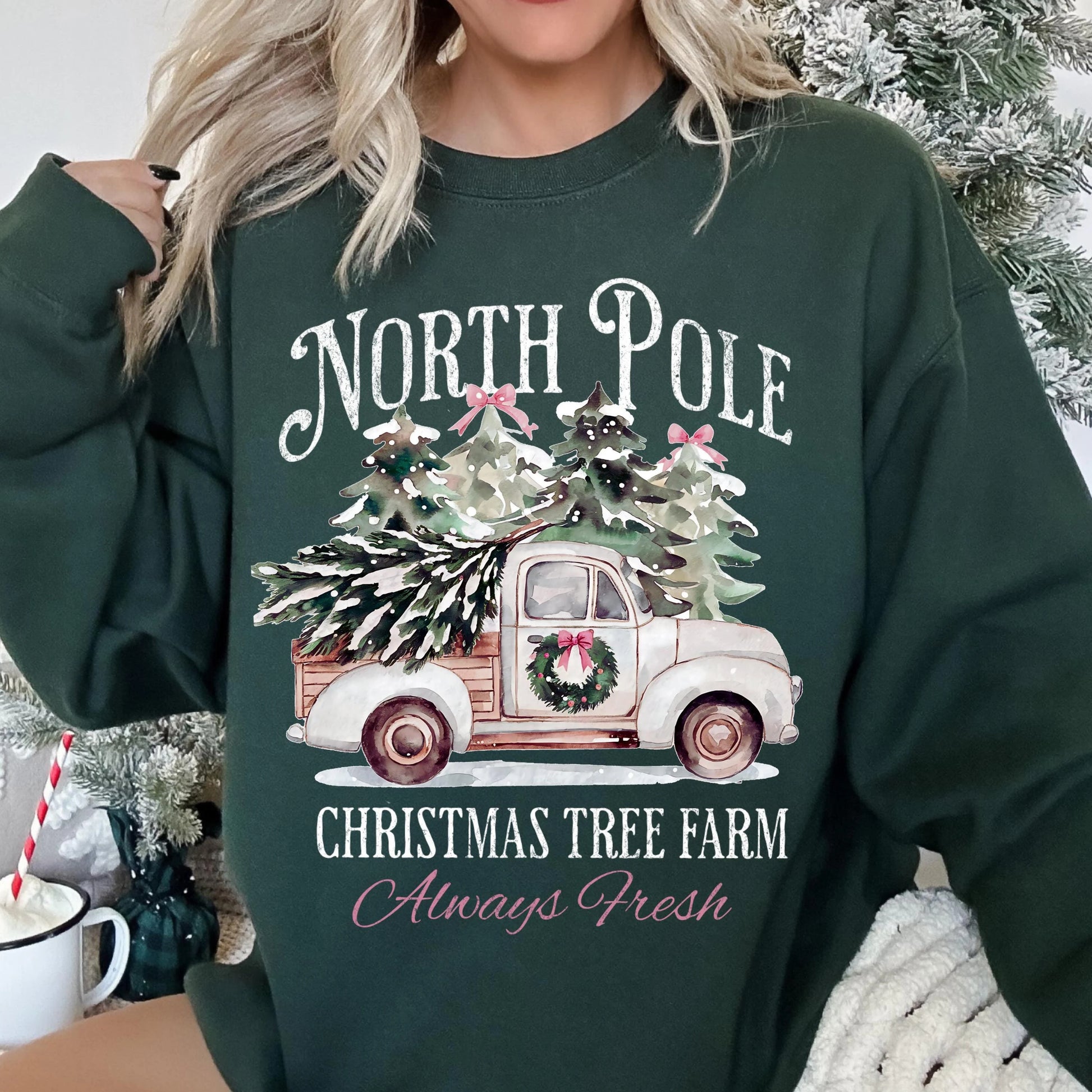 north pole christmas tree farm julegenser