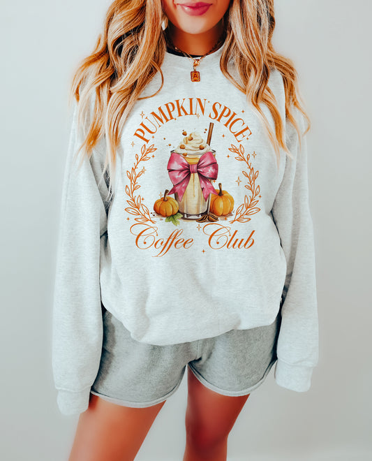 Pumpkin Spice Coffee Club Sweatshirt