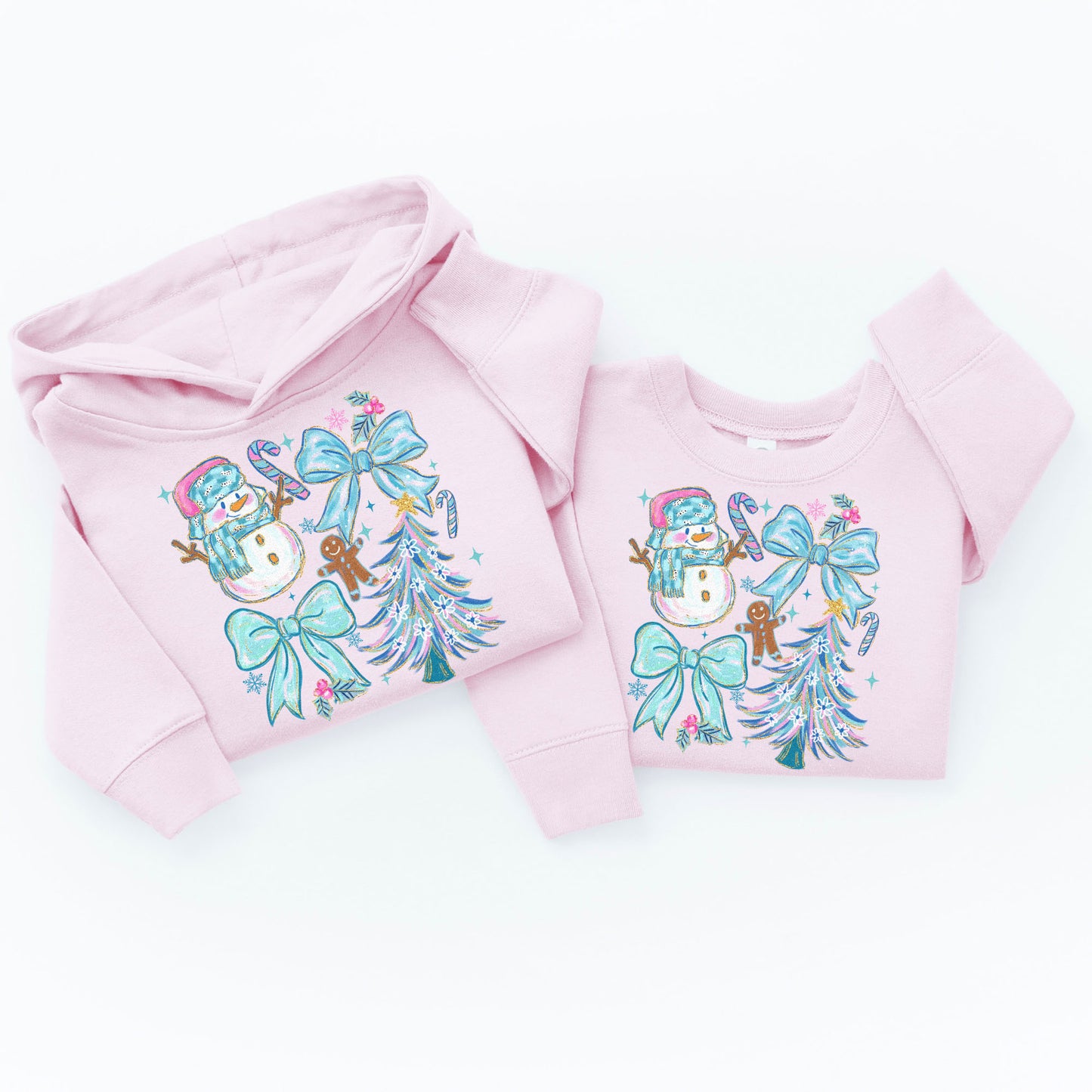 Genser til barn med vinter motiv