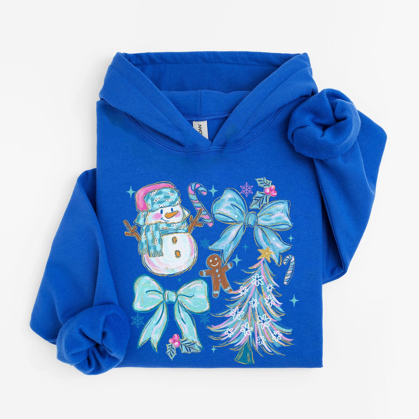 Genser til barn med vinter motiv