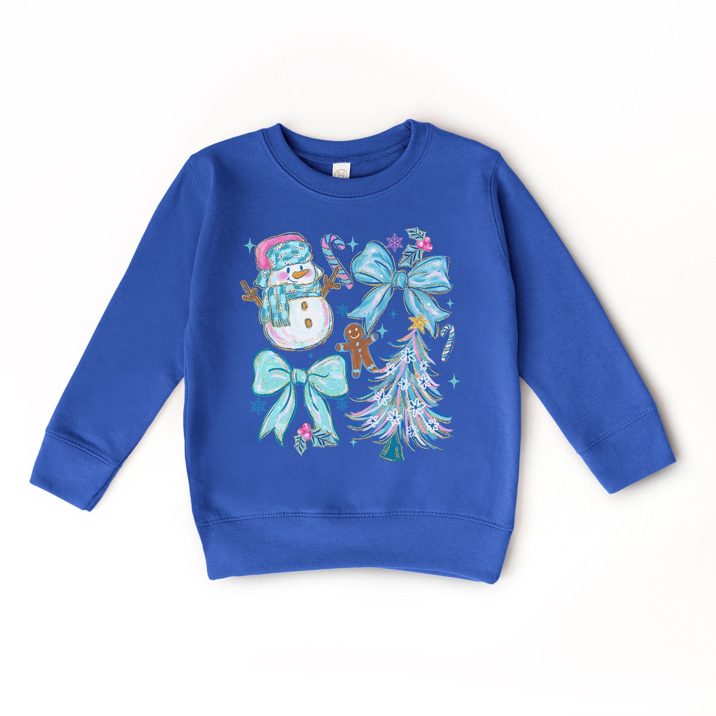 Genser til barn med vinter motiv