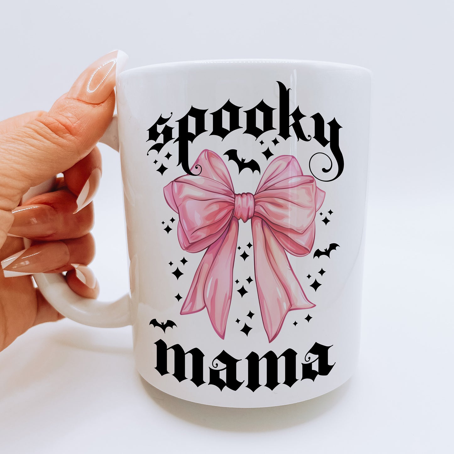 Spooky Mama Coquette Halloween Krus