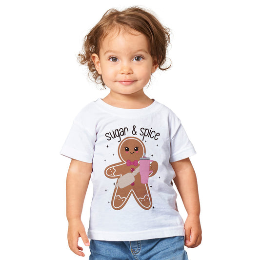 Gingerbread t-skjorte til baby - jul