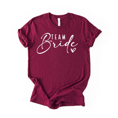 Bride t-skjorte | Team Bride t-skjorte