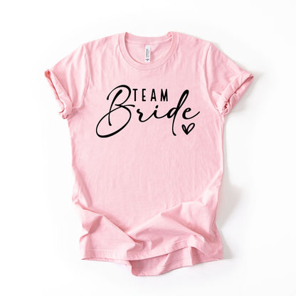Bride t-skjorte | Team Bride t-skjorte