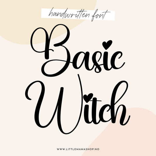 Basic Witch Font