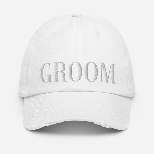 Groom Caps Brodert