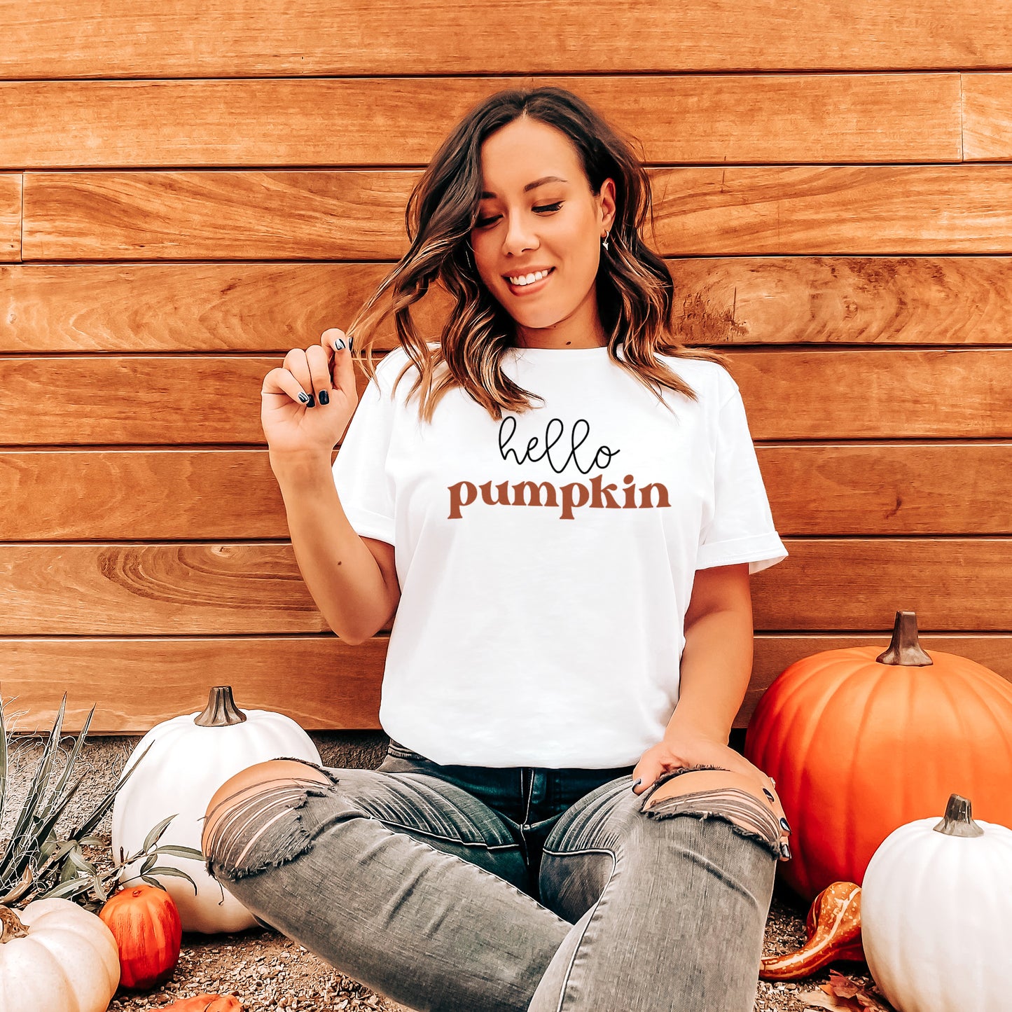 Hello Pumpkin T-skjorte