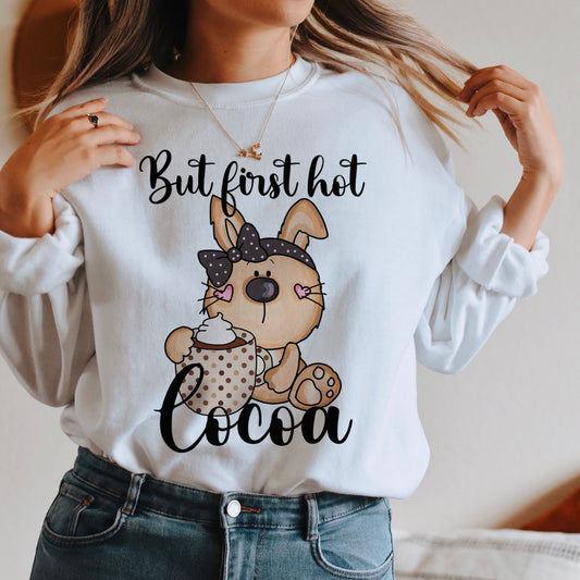 Cocoa Bunny Sweatshirt