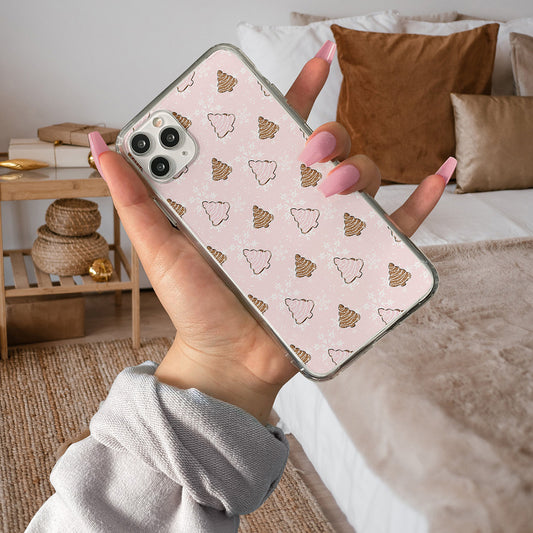 iphone deksel pink christmas