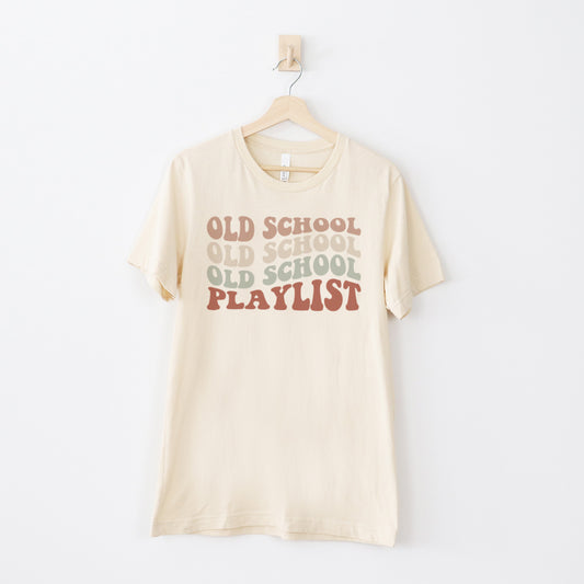 Old School Music T-skjorte