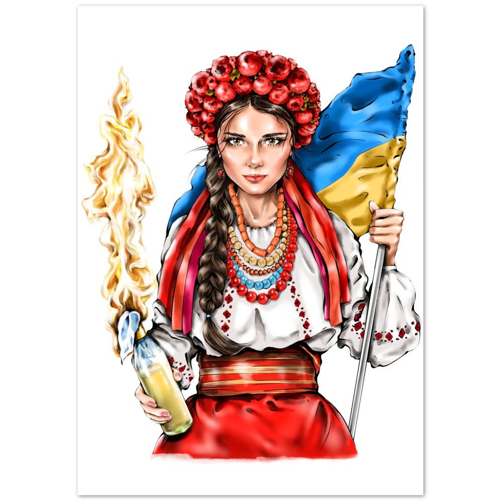 Slava Ukraine Plakat