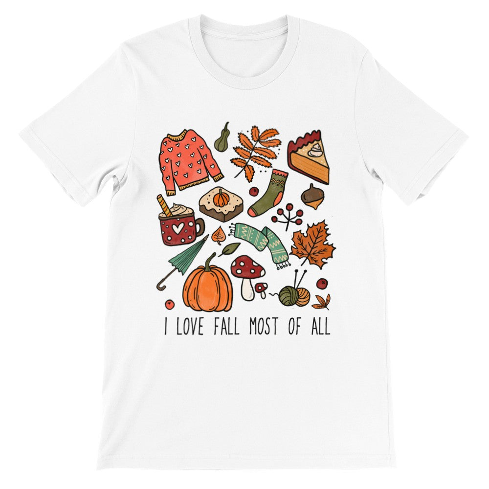 T-skjorte I love fall